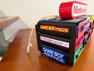 Mueble Expositor Nintendo Game Boy