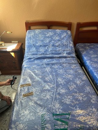 2 Camas Articuladas (Metal y Madera)
