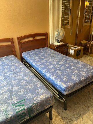 2 Camas Articuladas (Metal y Madera)