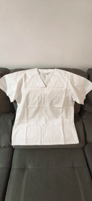 Pijama Sanitario Hombre Blanco