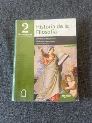 Historia de la filosofía, 2 Bachillerato