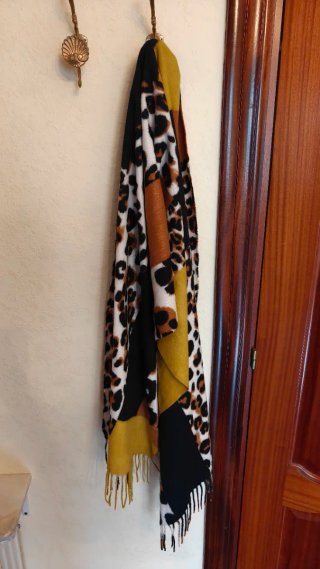 Bufanda XL animal print leopardo