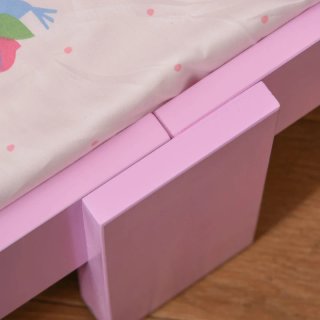 Cama infantil temática castillo rosa