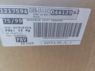 Tabla Surf Espuma Tribord 6'