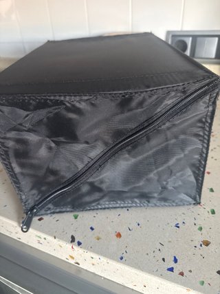 Cajas 7 Organizadoras IKEA Negras,entrega mano