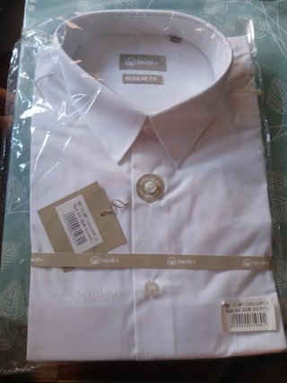 Camisa Blanca textil-r Talla L