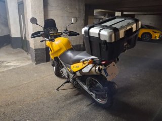 BMW F650 GS Amarilla