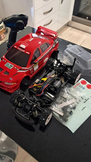 Coche RC HNR Foxhound Rally 1/10 Brushless
