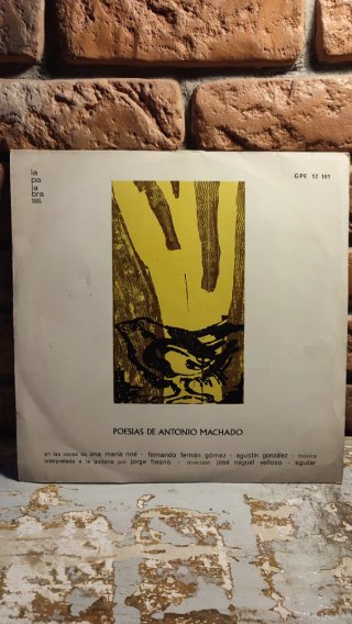 Vinilo Poesías de Antonio Machado