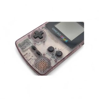 CONSOLA NINTENDO GAMEBOY COLOR CBG-001 MORADO TRANSPARENTE *MARCAS PANTALLA*