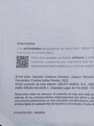 Lengua y literatura 3 ESO