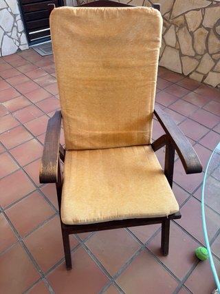 Silla Reclinable de Madera