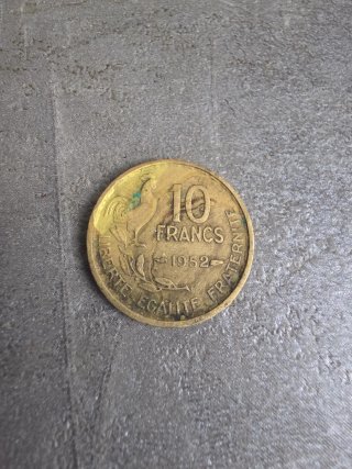 Moneda Francesa 10 Francos 1952