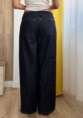 Pantalón Denim Zara