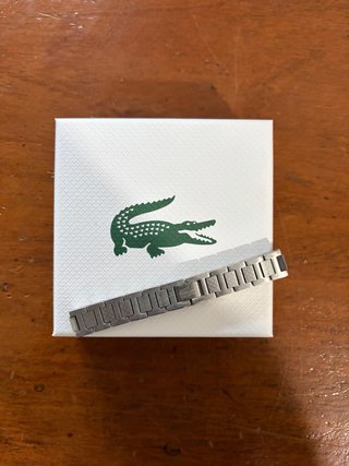 Pulsera Lacoste Acero Plateada