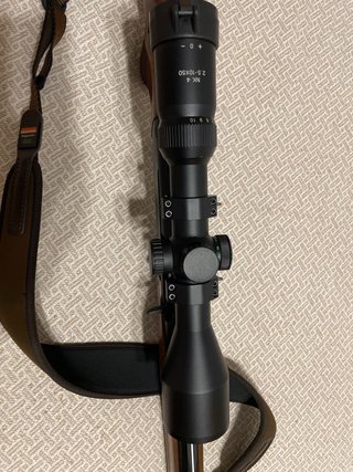 Visor Mitten Optics con Anillas y Carril