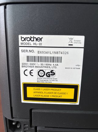 Impresora Láser Brother HL-2250DN