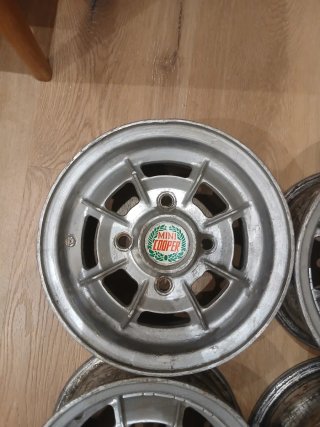 4 Llantas Mini Clásico 10 pulgadas