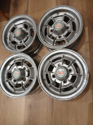 4 Llantas Mini Clásico 10 pulgadas