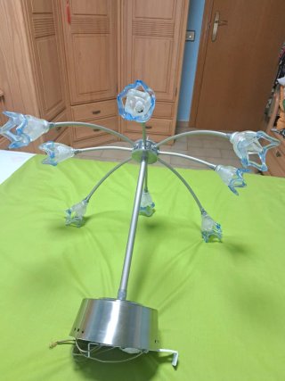 Lámpara de Techo con 8 Brazos