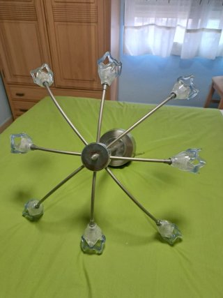 Lámpara de Techo con 8 Brazos