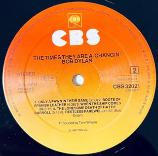 Bob Dylan – The Times They Are A-Changin'