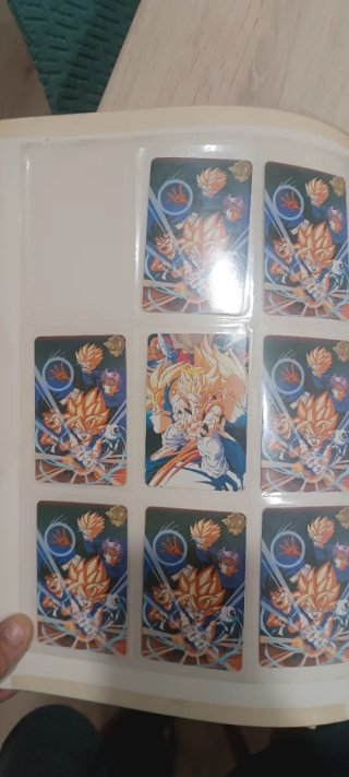 Varias Cartas Dragon Ball