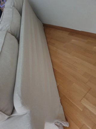 Sofá Ektorp Ikea beige tela