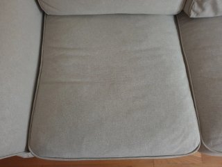 Sofá Ektorp Ikea beige tela