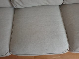 Sofá Ektorp Ikea beige tela