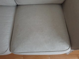 Sofá Ektorp Ikea beige tela