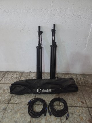 2 Altavoces 12' RAMSA WS-A500-K +tripodes/cables