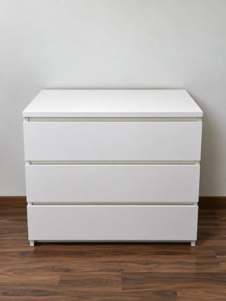 Cómoda Ikea 3 cajones blanca