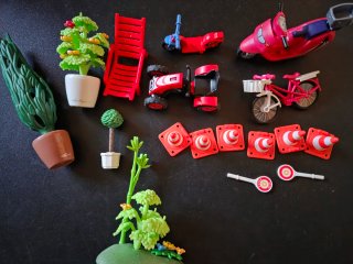 Playmobil set urbano / día en la ciudad