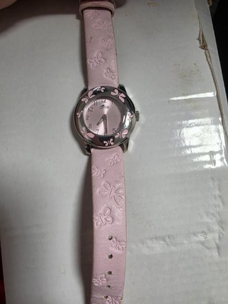 Reloj Lotus niña mariposas rosa