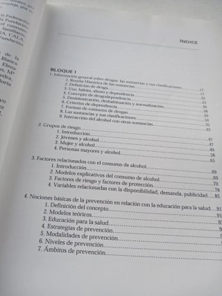 Intervención Psicosocial en Adicciones, ALCOHOL.