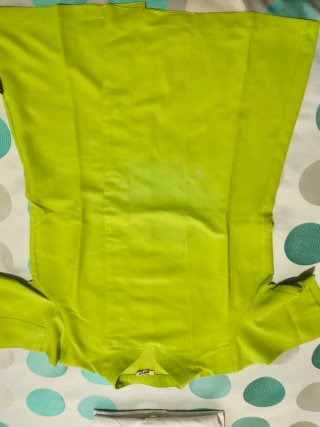 Camisa de trabajo verde mujer