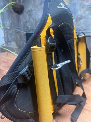 Asiento Kayak Bichayaks Negro/Amarillo