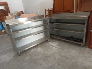 Estantería de acero inoxidable