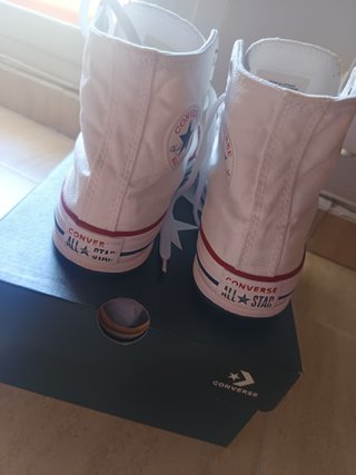 Converse plataforma blancas Talla 35