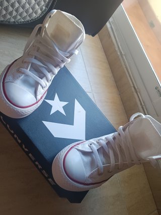 Converse plataforma blancas Talla 35