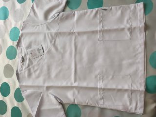 Camisa de trabajo blanca mujer