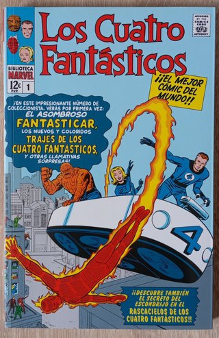 Biblioteca Marvel: Doctor Extraño y 4 Fantásticos