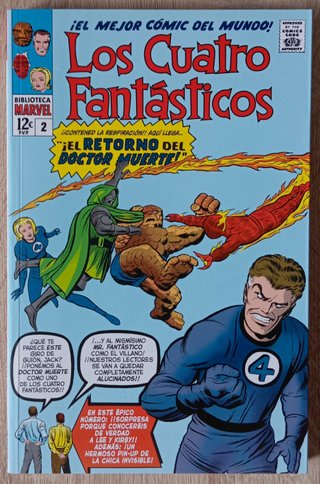 Biblioteca Marvel: Doctor Extraño y 4 Fantásticos