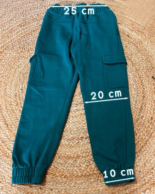 Pantalón Cargo Verde Okaidi Niña 9 Años