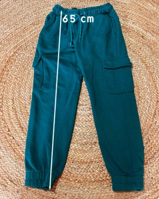 Pantalón Cargo Verde Okaidi Niña 9 Años