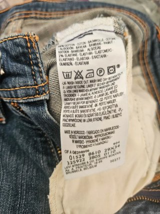 Pantalón Levi's Mujer Azul.
