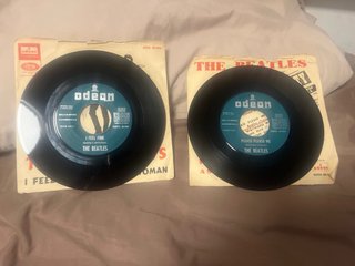 2 Discos Vinilo The Beatles (Singles)