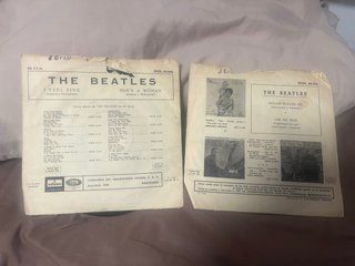 2 Discos Vinilo The Beatles (Singles)