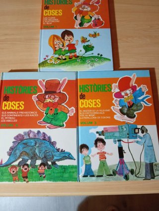 3 libros. Història de las coses "catalan"